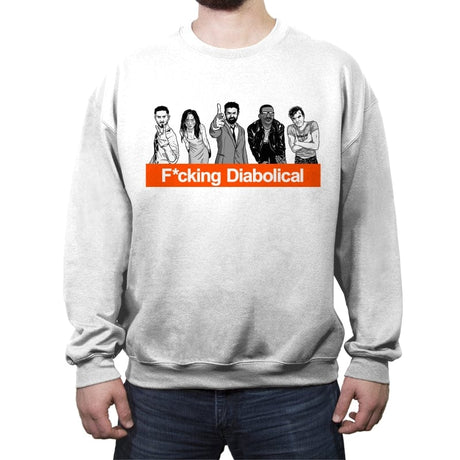Boyspotting - Crew Neck Sweatshirt Crew Neck Sweatshirt RIPT Apparel Small / White