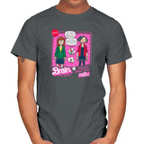 Brain of Lawndale Doll Exclusive - Mens T-Shirts RIPT Apparel Small / Charcoal