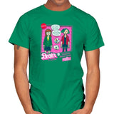 Brain of Lawndale Doll Exclusive - Mens T-Shirts RIPT Apparel Small / Kelly Green