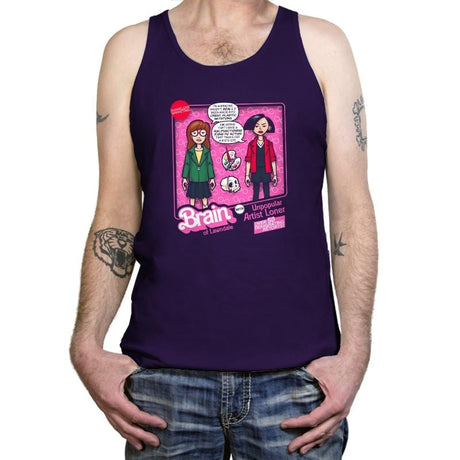 Brain of Lawndale Doll Exclusive - Tanktop Tanktop RIPT Apparel X-Small / Team Purple