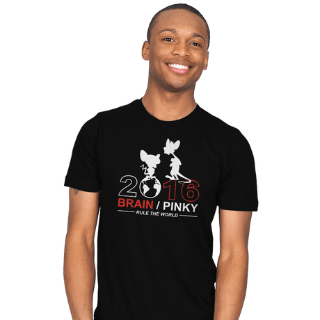 Brain / Pink 2016 - Mens T-Shirts RIPT Apparel