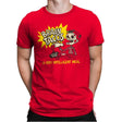 Brain Tacos - Mens Premium T-Shirts RIPT Apparel Small / Red