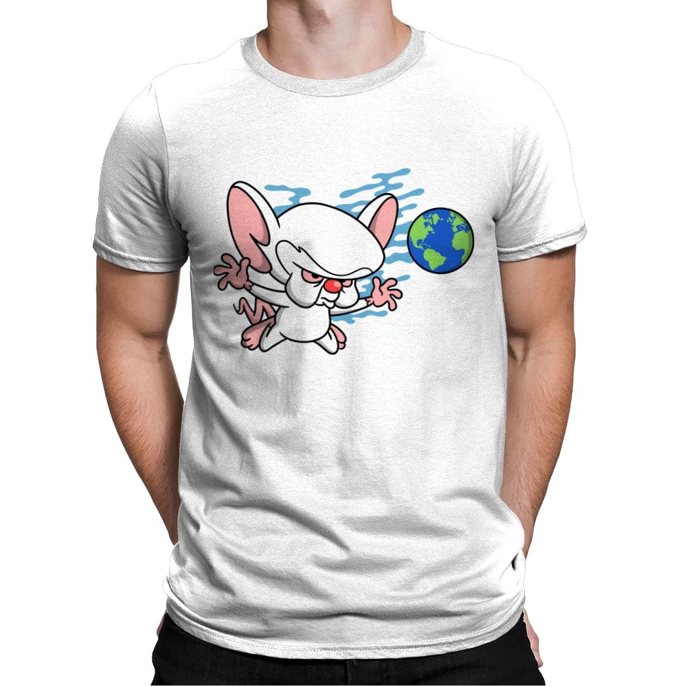 Brainmind - Mens Premium T-Shirts RIPT Apparel Small / White