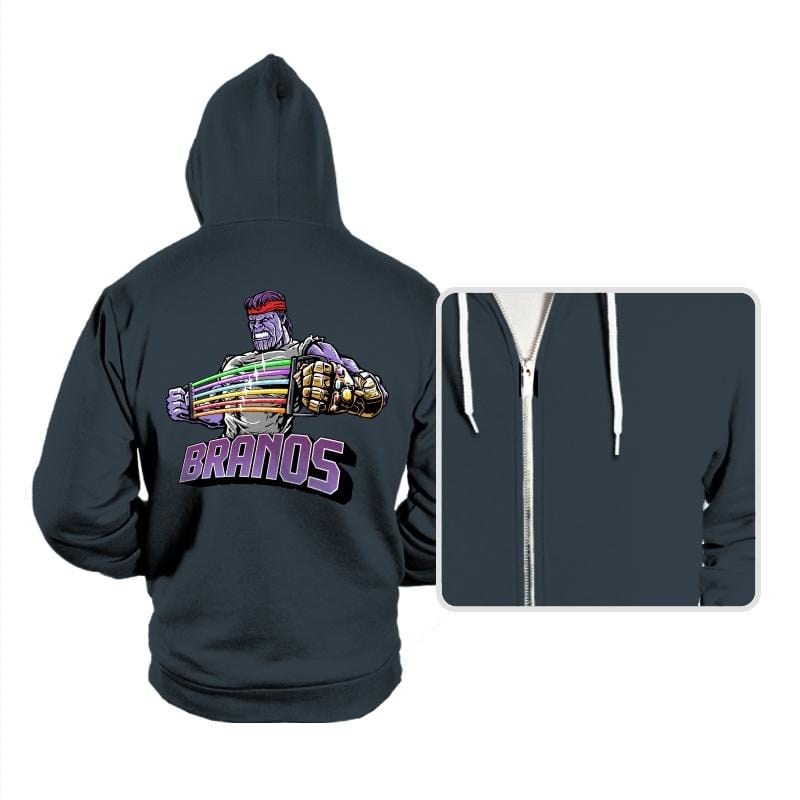 Branos - Hoodies Hoodies RIPT Apparel Small / Dark Gray