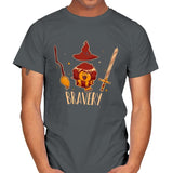 Bravery - Mens T-Shirts RIPT Apparel Small / Charcoal