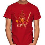 Bravery - Mens T-Shirts RIPT Apparel Small / Red
