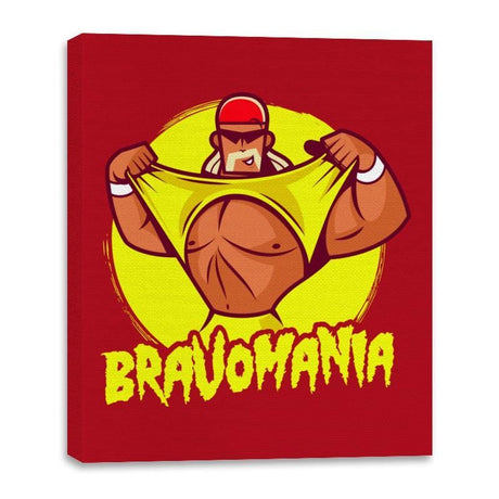 Bravomania - Canvas Wraps Canvas Wraps RIPT Apparel 16x20 / Red