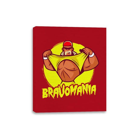 Bravomania - Canvas Wraps Canvas Wraps RIPT Apparel 8x10 / Red