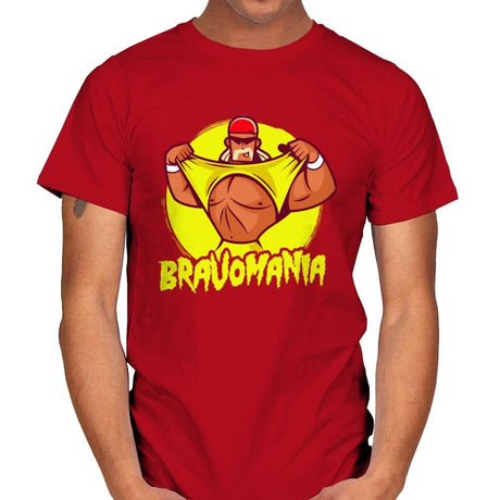 Bravomania - Mens T-Shirts RIPT Apparel Small / Red