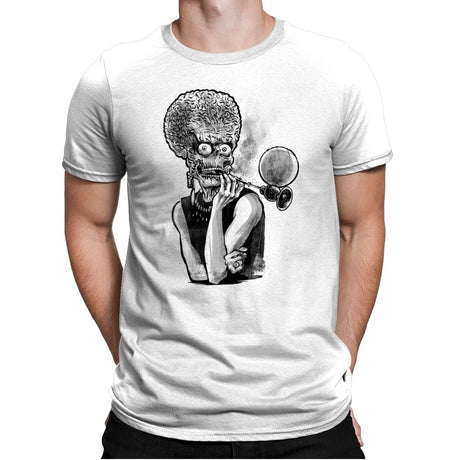 Breakfast on Mars - Mens Premium T-Shirts RIPT Apparel Small / White