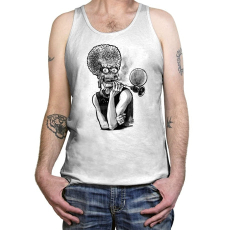 Breakfast on Mars - Tanktop Tanktop RIPT Apparel X-Small / White