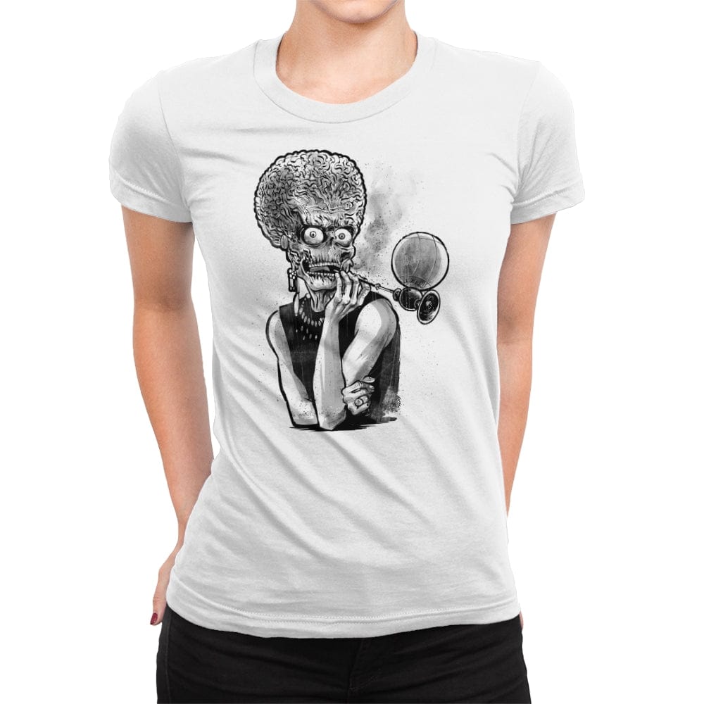 Breakfast on Mars - Womens Premium T-Shirts RIPT Apparel Small / White