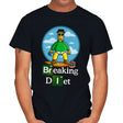 Breaking Diet - Mens T-Shirts RIPT Apparel Small / Black