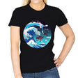 Breath of the Great Wave - Womens T-Shirts RIPT Apparel Small / Black