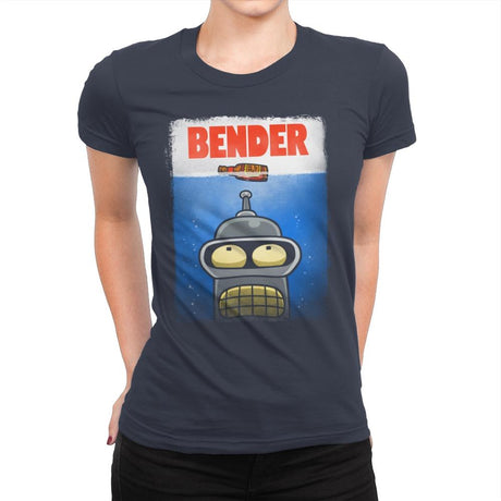 Brews - Womens Premium T-Shirts RIPT Apparel Small / Indigo