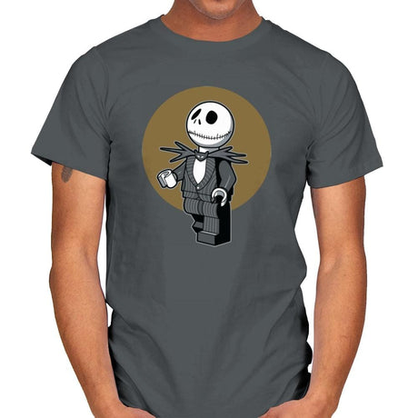 Brick Skellington Exclusive - Brick Tees - Mens T-Shirts RIPT Apparel Small / Charcoal