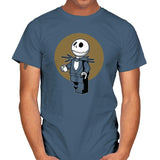 Brick Skellington Exclusive - Brick Tees - Mens T-Shirts RIPT Apparel Small / Indigo Blue