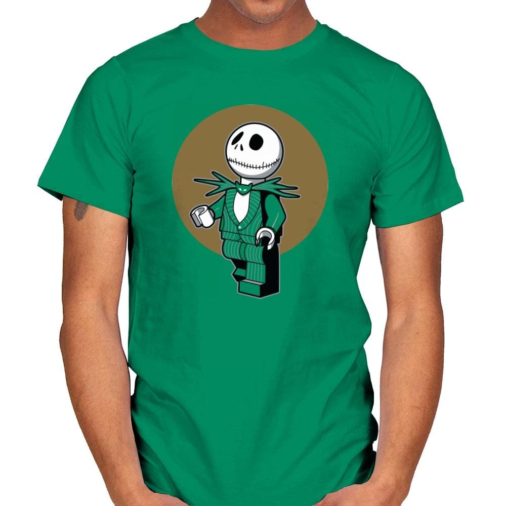 Brick Skellington Exclusive - Brick Tees - Mens T-Shirts RIPT Apparel Small / Kelly Green