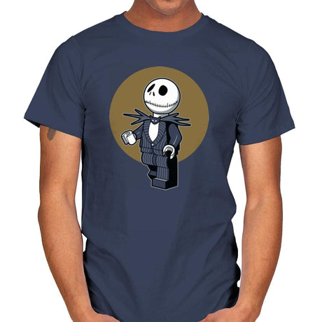 Brick Skellington Exclusive - Brick Tees - Mens T-Shirts RIPT Apparel Small / Navy