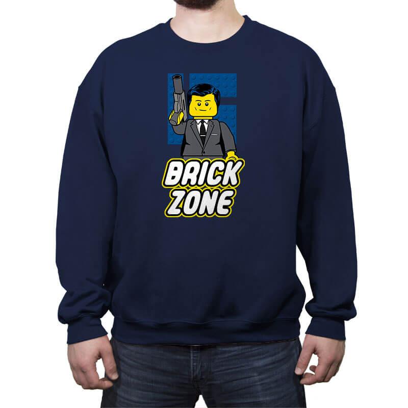 Brick Zone - Crew Neck Sweatshirt Crew Neck Sweatshirt RIPT Apparel