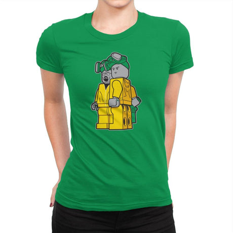 Bricking Bad Exclusive - Brick Tees - Womens Premium T-Shirts RIPT Apparel Small / Kelly Green