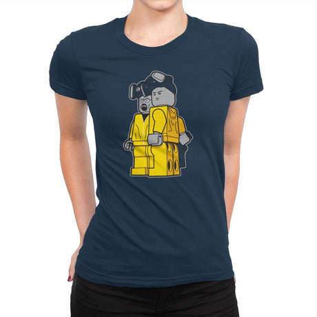 Bricking Bad Exclusive - Brick Tees - Womens Premium T-Shirts RIPT Apparel Small / Midnight Navy