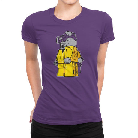 Bricking Bad Exclusive - Brick Tees - Womens Premium T-Shirts RIPT Apparel Small / Purple Rush