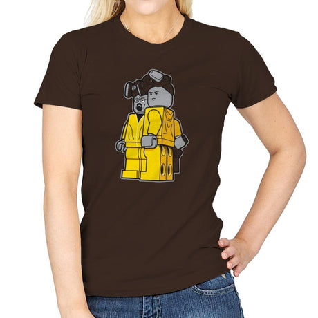 Bricking Bad Exclusive - Brick Tees - Womens T-Shirts RIPT Apparel Small / Dark Chocolate