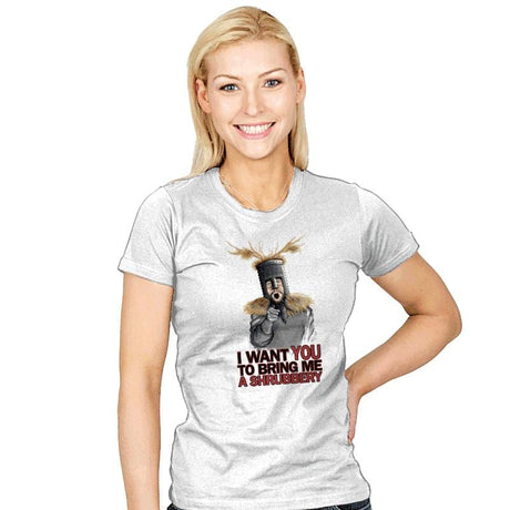 Bring Me A Shrubbery  - Womens T-Shirts RIPT Apparel