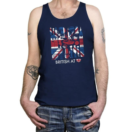 British At Heart Reprint - Tanktop Tanktop RIPT Apparel
