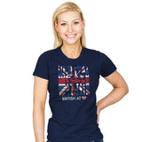 British At Heart Reprint - Womens T-Shirts RIPT Apparel