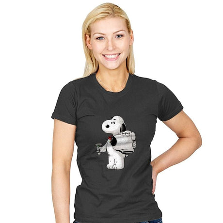 Broopy - Womens T-Shirts RIPT Apparel Small / Charcoal
