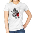 Brotherhood Sumi-E - Sumi Ink Wars - Womens T-Shirts RIPT Apparel Small / White