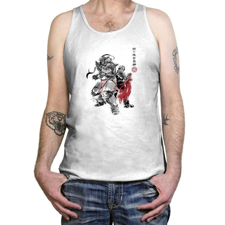 Brotherhood Sumi-e - Tanktop Tanktop RIPT Apparel
