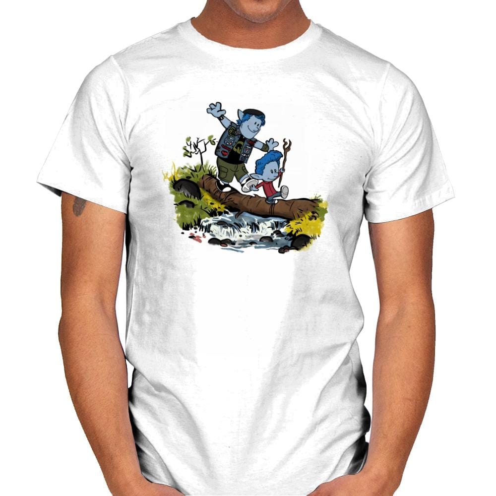 Brothers Adventures - Mens T-Shirts RIPT Apparel Small / White