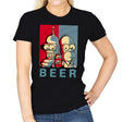 Brothers Beer - Womens T-Shirts RIPT Apparel Small / Black