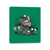 Brown Coat Club - Canvas Wraps Canvas Wraps RIPT Apparel 11x14 / Kelly