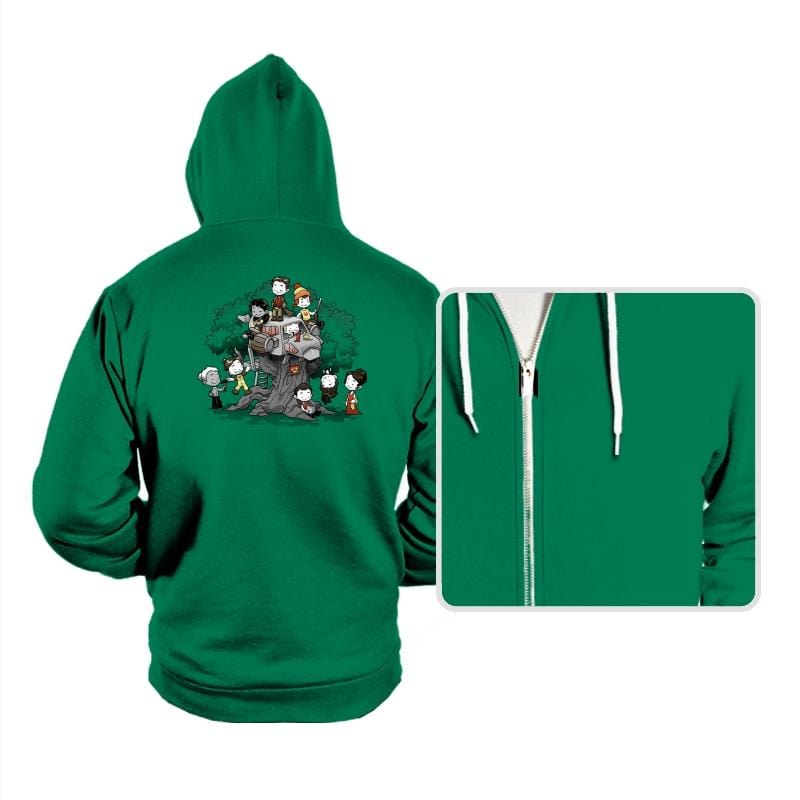 Brown Coat Club - Hoodies Hoodies RIPT Apparel Small / Kelly