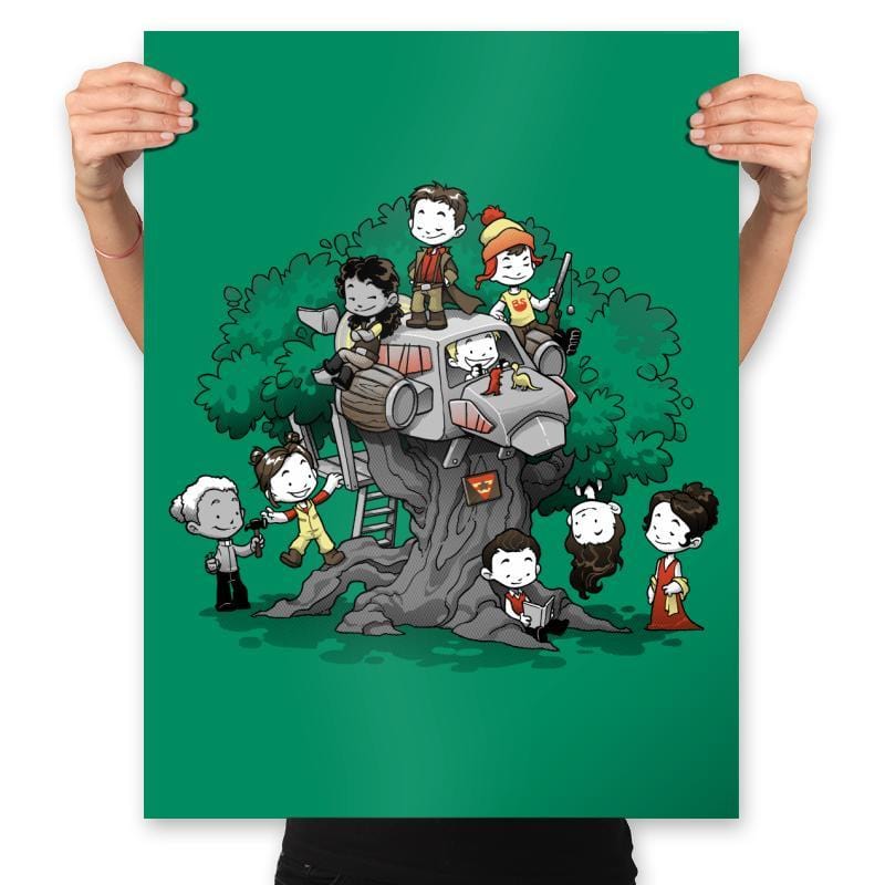 Brown Coat Club - Prints Posters RIPT Apparel 18x24 / Kelly