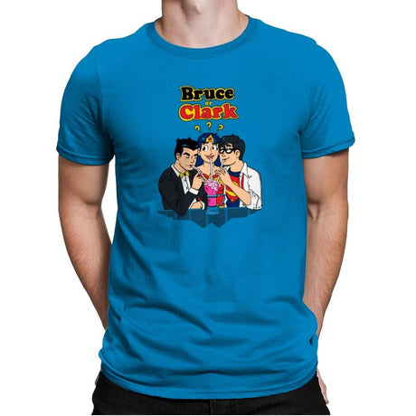 Bruce or Clark Exclusive - Mens Premium T-Shirts RIPT Apparel Small / Turqouise