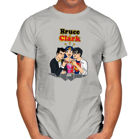 Bruce or Clark Exclusive - Mens T-Shirts RIPT Apparel Small / Ice Grey