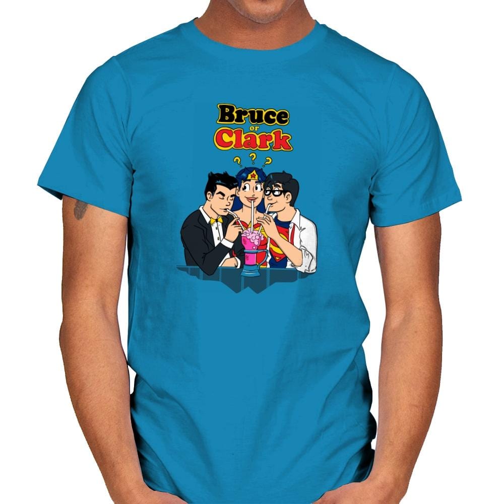 Bruce or Clark Exclusive - Mens T-Shirts RIPT Apparel Small / Sapphire