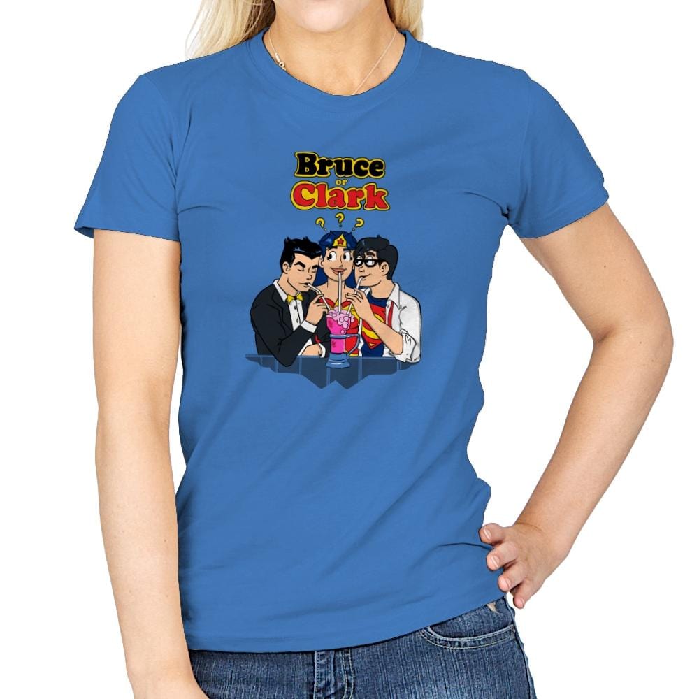 Bruce or Clark Exclusive - Womens T-Shirts RIPT Apparel Small / Iris