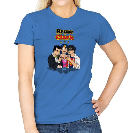 Bruce or Clark Exclusive - Womens T-Shirts RIPT Apparel Small / Iris