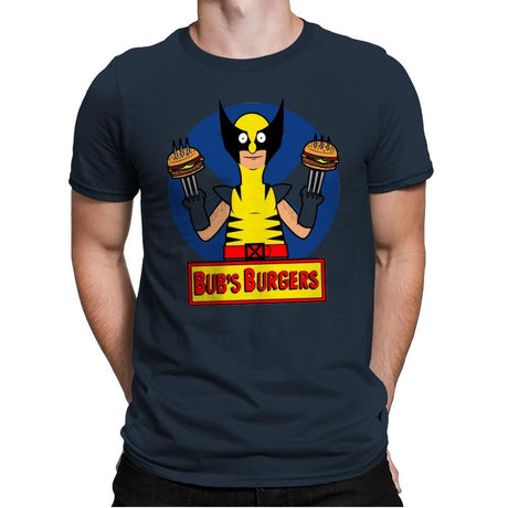 Bub's Burgers - Mens Premium T-Shirts RIPT Apparel Small / Indigo