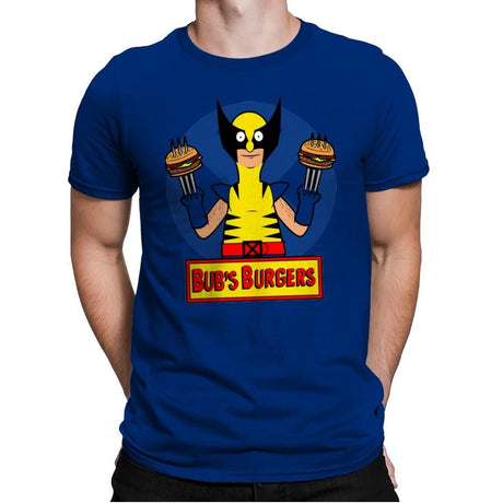 Bub's Burgers - Mens Premium T-Shirts RIPT Apparel Small / Royal