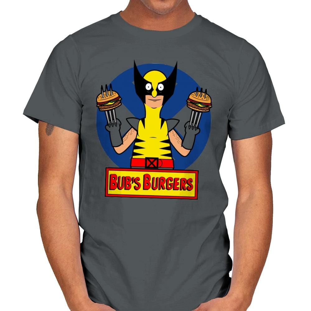 Bub's Burgers - Mens T-Shirts RIPT Apparel Small / Charcoal