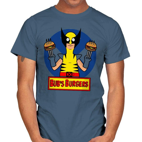 Bub's Burgers - Mens T-Shirts RIPT Apparel Small / Indigo Blue