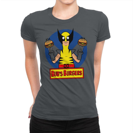 Bub's Burgers - Womens Premium T-Shirts RIPT Apparel Small / Heavy Metal