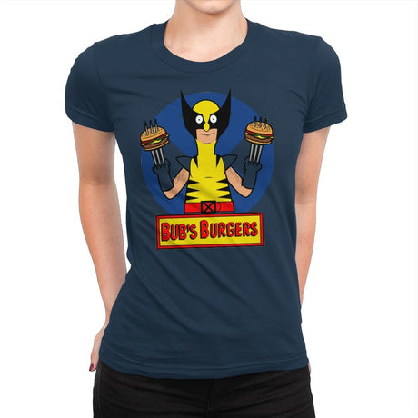 Bub's Burgers - Womens Premium T-Shirts RIPT Apparel Small / Midnight Navy